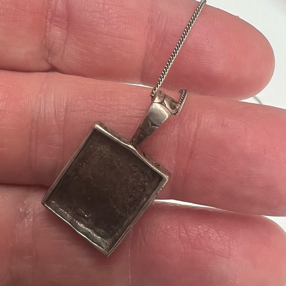 Vintage Sterling Silver Artisan Set - Picture 3 of 4